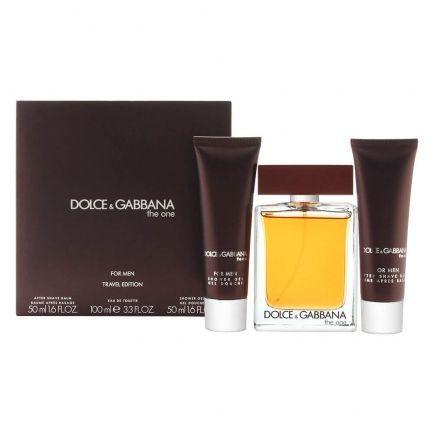 DOLCE GABBANA THE ONE EDT 3.3 TRAVEL SET (MG)