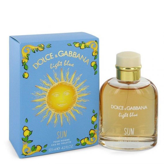 DOLCE GABBANA LIGHT BLUE SUN EDT 4.2 (M)