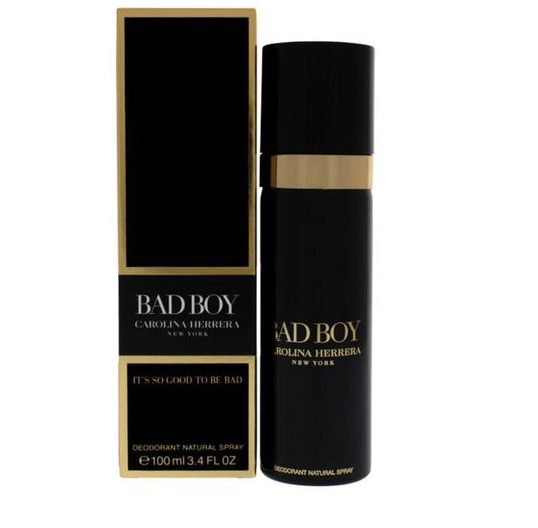 Bad Boy Deodorant Eau De Toilette Spray For Men By Carolina Herrera