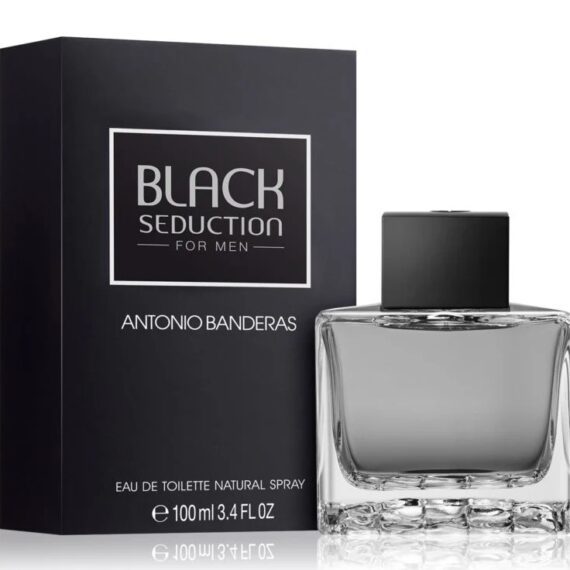 Black Seduction by Antonio Banderas 3.4 Oz. Eau de Toilette Cologne Spray for Men