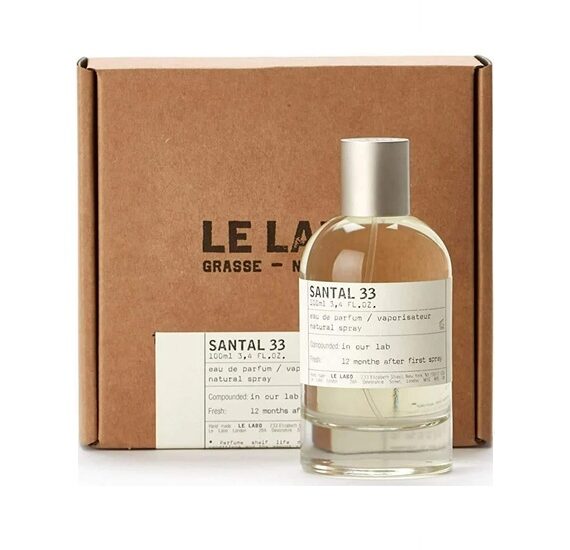 Le Labo Santal 33 Eau De Parfum Spray 100ml (3.4 Oz.) for Men & Women