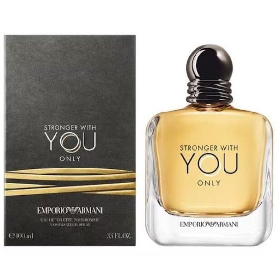 EMPORIO ARMANI STRONGER WITH YOU ONLY EDT 3.4 (M)