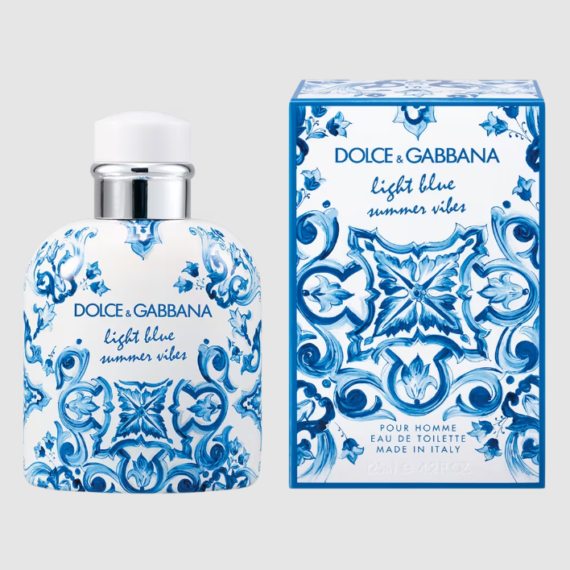 DOLCE GABBANA LIGHT BLUE SUMMER VIBES EDT 4.2 (M)