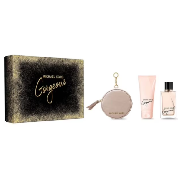 MICHAEL KORS GORGEOUS EDP 3.4 3PC (WG)